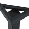 vidaXL Dining Table Legs I Frame 100x40x72 cm