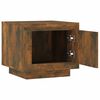 vidaXL Coffee Table Smoked Oak 51x50x45 cm Engineered Wood