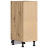 vidaXL Bottom Cabinet Riga Artisan Oak 30x44.5x81.5 cm Engineered Wood
