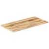vidaXL Table Top Solid Mango Wood 25-27 mm 100x60 cm