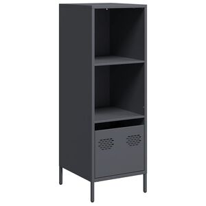 vidaXL Highboard Anthracite 35x39x103.5 cm Steel