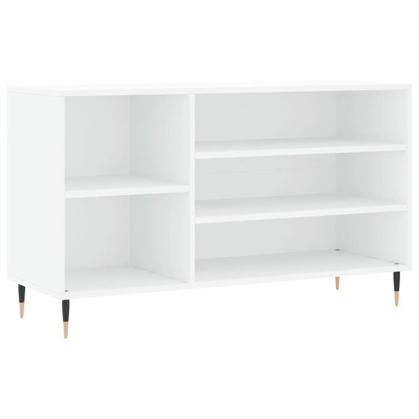 vidaXL Shoe Cabinet White 102x36x60 cm Engineered Wood