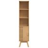 vidaXL Bathroom Cabinet Olden Brown 35 x 30 x 159 cm Solid Pine wood