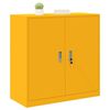 vidaXL Storage Cabinet with Storage Mustard Yellow 90 x 40 x 90 cm