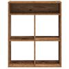 vidaXL Book Cabinet Old Wood 66x31x80 cm Engineered Wood