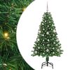 vidaXL Artificial Christmas Tree with 150 LEDs with Stand Green 150 cm