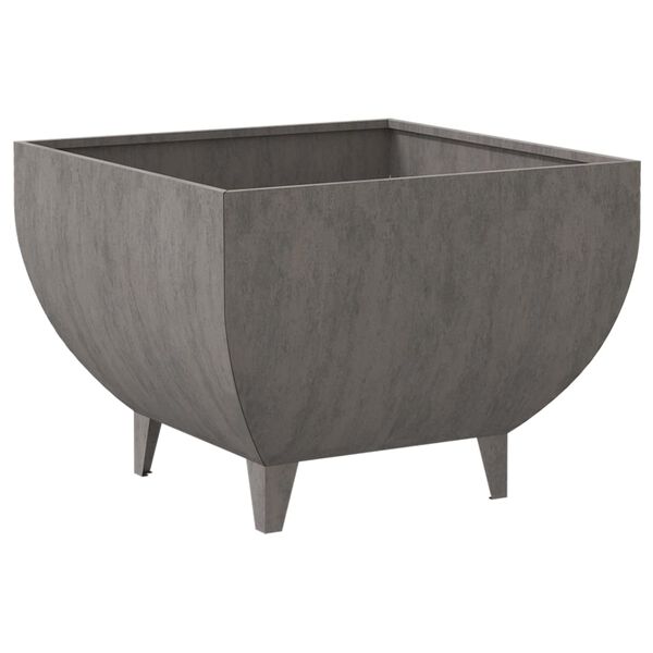 vidaXL Fire Pit 50x50x37 cm Corten Steel