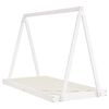 vidaXL Kids Bed Frame White 90x190 cm Solid Wood Pine