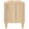 vidaXL TV Cabinet Sonoma Oak 100x34.5x44.5 cm Engineered Wood