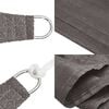 vidaXL Sunshade Sail 160 g/m² Anthracite 5x5 m HDPE
