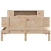 vidaXL Bookcase Bed without Mattress 140x190cm Solid Wood Pine