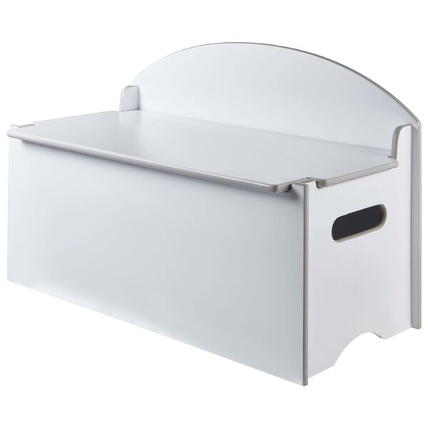 Worlds Apart Toy Chest 45x70x35 cm Wood White