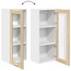 vidaXL Hanging Cabinet Sonoma Oak 40 x 31 x 100 cm Engineered Wood