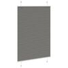 vidaXL Pleated Blind Anthracite 95x150 cm Fabric Width 94.4 cm Polyester