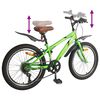 vidaXL Kids Bike 24'' 6-Speed for 8-12 Years Old Green