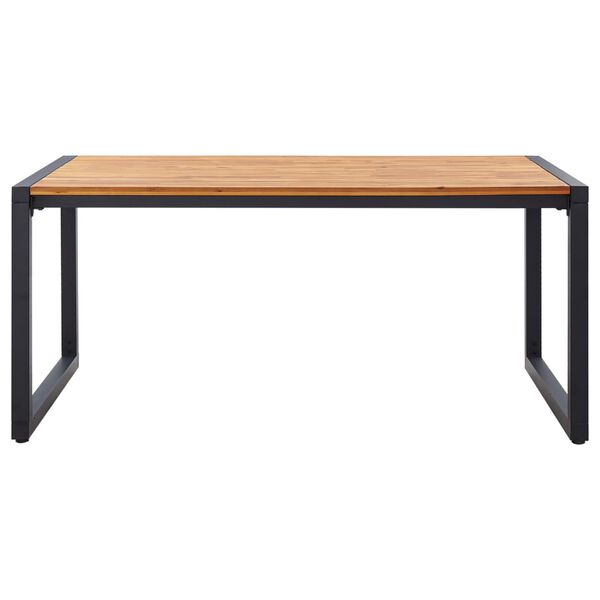 vidaXL 5 Piece Garden Dining Set Brown