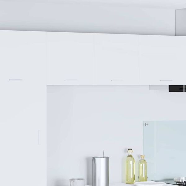 vidaXL Hanging Cabinet 2 pcs White 40 x 31 x 40 cm Engineered Wood