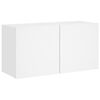 vidaXL TV Cabinet Wall-mounted White 80x30x41 cm