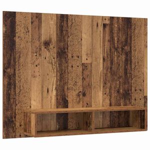vidaXL TV Cabinet Set Artisan Oak 120 x 23.5 x 90 cm Engineered Wood
