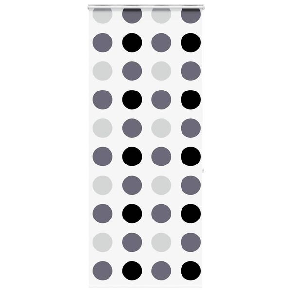 vidaXL Shower Roller Blind with Cassette 110x240 cm Fabric Width 106 cm