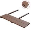 vidaXL Decking Board 6 pcs Brown WPC