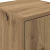 vidaXL Garage Wall Cabinet Artisan Oak Engineered Wood
