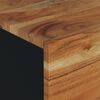 vidaXL Coffee Table 80x50x40 cm Solid Wood Acacia&Engineered Wood