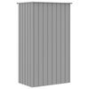 vidaXL Bird Cage Grey 115x78x200 cm Galvanised Steel