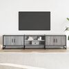 vidaXL TV Cabinet Grey Sonoma 180x35x41 cm Engineered Wood