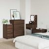 vidaXL Storage Cabinet Brown Oak 40 x 48 x 81 cm Engineered Wood