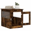 vidaXL Dog Crate Furniture Smoked Oak 55x75x65 cm Engineered Wood