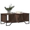 vidaXL Coffee Table Brown Oak 100x51x40 cm Engineered Wood