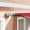 vidaXL Retractable Awning Manual Red 300 x 250 cm Fabric
