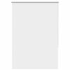 vidaXL Roller Blind Blackout White 105x130 cm Fabric Width 100.7 cm Polyester