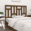 vidaXL Bed Headboard Honey Brown 125.5x4x100 cm Solid Wood Pine
