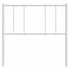 vidaXL Metal Headboard White 80 cm