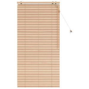 vidaXL Venetian Blind Oak Look 75 x 160 cm 35 mm Solid Paulownia Wood