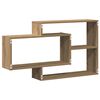 vidaXL Wall Shelf Artisan Oak 104x20x58.5 cm Engineered Wood