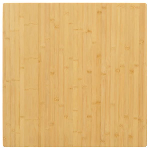 vidaXL Table Top 80x80x2.5 cm Bamboo