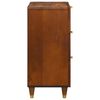 vidaXL Sideboard with Drawer Brown 40 x 33.5 x 75 cm Solid Mango Wood