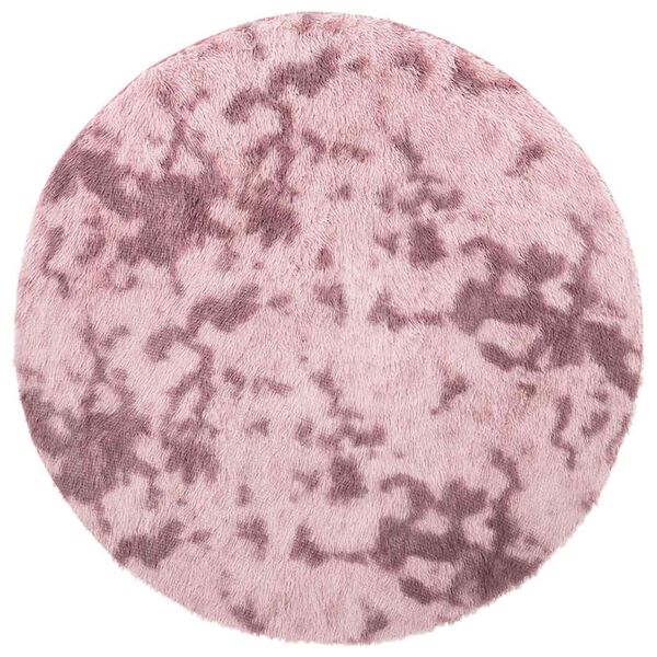 vidaXL Shaggy Rug High Pile NAVARRA Dusty Pink 100x100 cm Polyester