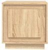 vidaXL Bedside Cabinet Sonoma Oak 44x35x45 cm Engineered Wood