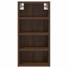 vidaXL Hanging Cabinet Riga Brown Oak 30x29.5x60 cm Engineered Wood