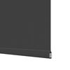 vidaXL Roller Blind Blackout Black 100x230 cm Fabric Width 95.7 cm Polyester