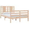 vidaXL Bed Frame without Mattress 120x200 cm Solid Wood Pine