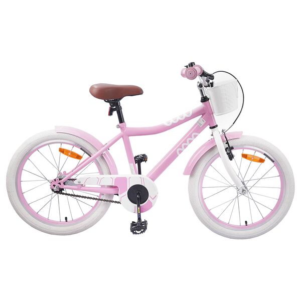vidaXL Kids Bike 20'' for 6-11 Years Old Light Pink