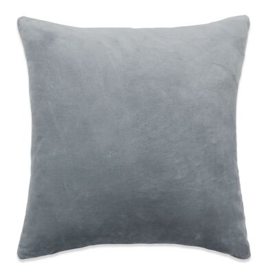 vidaXL Cushion Covers 4 pcs Velour 40x40 cm Grey