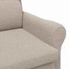 vidaXL Armchair Light grey 76 x 94 x 102 cm Sharpa Fabric