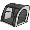 TRIXIE Pet Car Seat 44x40x37 cm Grey and Black