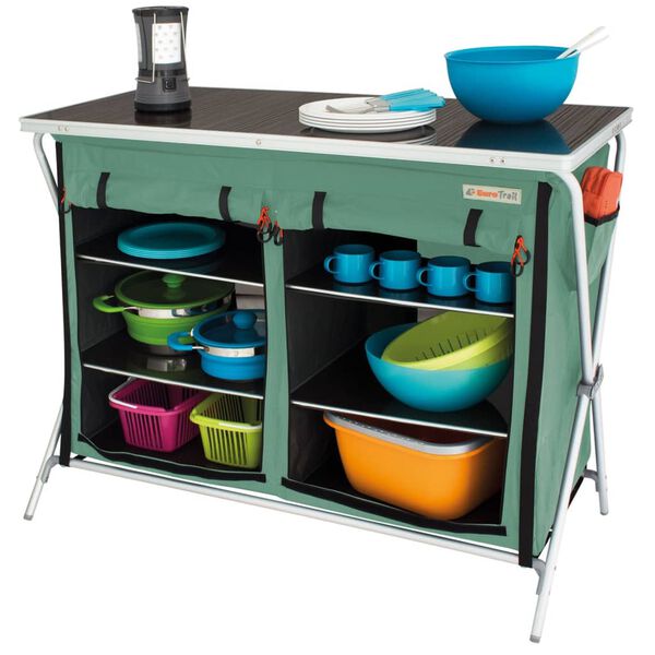 Eurotrail Camping Closet Brocas 110x52x90 cm Green